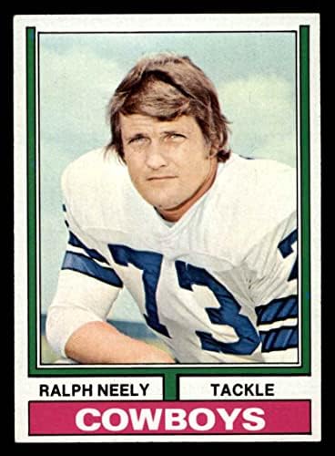 1974 Topps 187 Ralph Neely Dallas Cowboys Ex Cowboys Oklahom