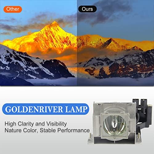 Goldenriver VLT-HC910LP מקרן מקרן מודול החלפה תואם למיצובישי HC1100 / HC1100U / HC1500 / HC1500U / HC1600 / HC1600U