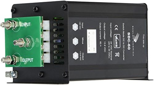 Samlex America SDC-60 Inpustep Down Dc Converter: 20-32 VDC, פלט 13.8, 60 אמפר