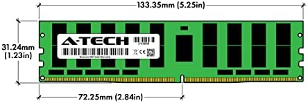 החלפת A-Tech 64GB ל- HP 840759-191-DDR4 2666MHz PC4-21300 עומס ECC מופחת LRDIMM 4RX4 1.2V-מקל זיכרון שרת יחיד מקל זיכרון RAM