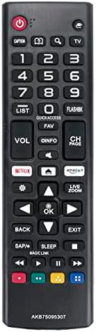 New AKB75095307 Replace Remote fit for LG TV 43UJ6300 49UJ6300 65UJ6300 55UJ6300 55UJ6540 43LJ5500 43LJ550M 49LJ5500 49LJ550M 49UJ6500