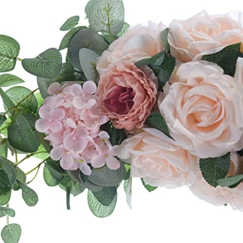 סימולציה של קשת לחתונה סימולציה של פרחים קישוט פרחים פרח דלת גרלנד דלת דלת דלתות קיר פרחי משי תלויה