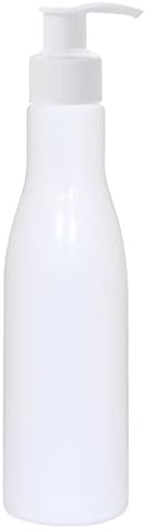 Zenvista Rock Dispenser משאבת בקבוקים לבנים, 7oz/200ml BPA בחינם, בקבוק חיית מחמד בגודל נסיעה, קרם מכשירי סבון למילוי רופא, שמפו לקוסמטיקה,