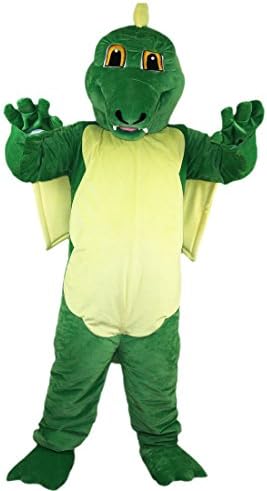 דינוזאור ירוק קסם תלבושות קמע קמע מצוירים