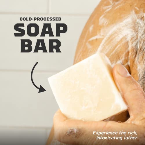 סט מתנות לסבון בר לגברים-סבון בר טבעי לגברים-סבון זפת אורן, סבון רום מפרץ, סבון בירה אשכוליות, אלוורה טרייה קרירה, מרווה אלפינית, יוגורט