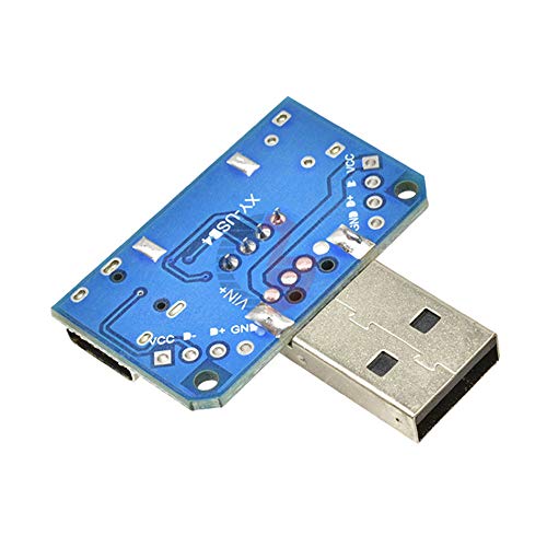 5V ממרגן ראש USB USB זכר לנקבה לנקבה ל- Type-C ל- Micro USB עד 2.54 ממ 4P USB ממיר מתאם מחבר מודול XY-USB4