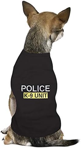 כלב חיות מחמד בגדי חתול בגדים טי-חולצת טריקו כלב משטרה