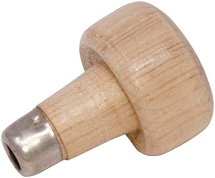 עץ ידית גרבר סגנון פטריות קטן במיוחד עם צד לחתוך תכשיטי ביצוע חריטת כלי מחזיק