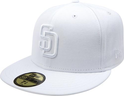 ליגת הבייסבול סן דייגו פדרס לבן על לבן 59 חמישים כובע מצויד